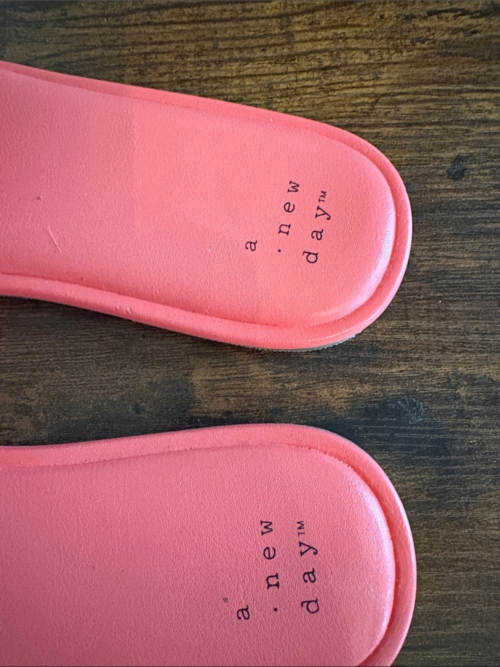 a new day Coral-Orange Slide Sandals for Women - Picture 3 of 5